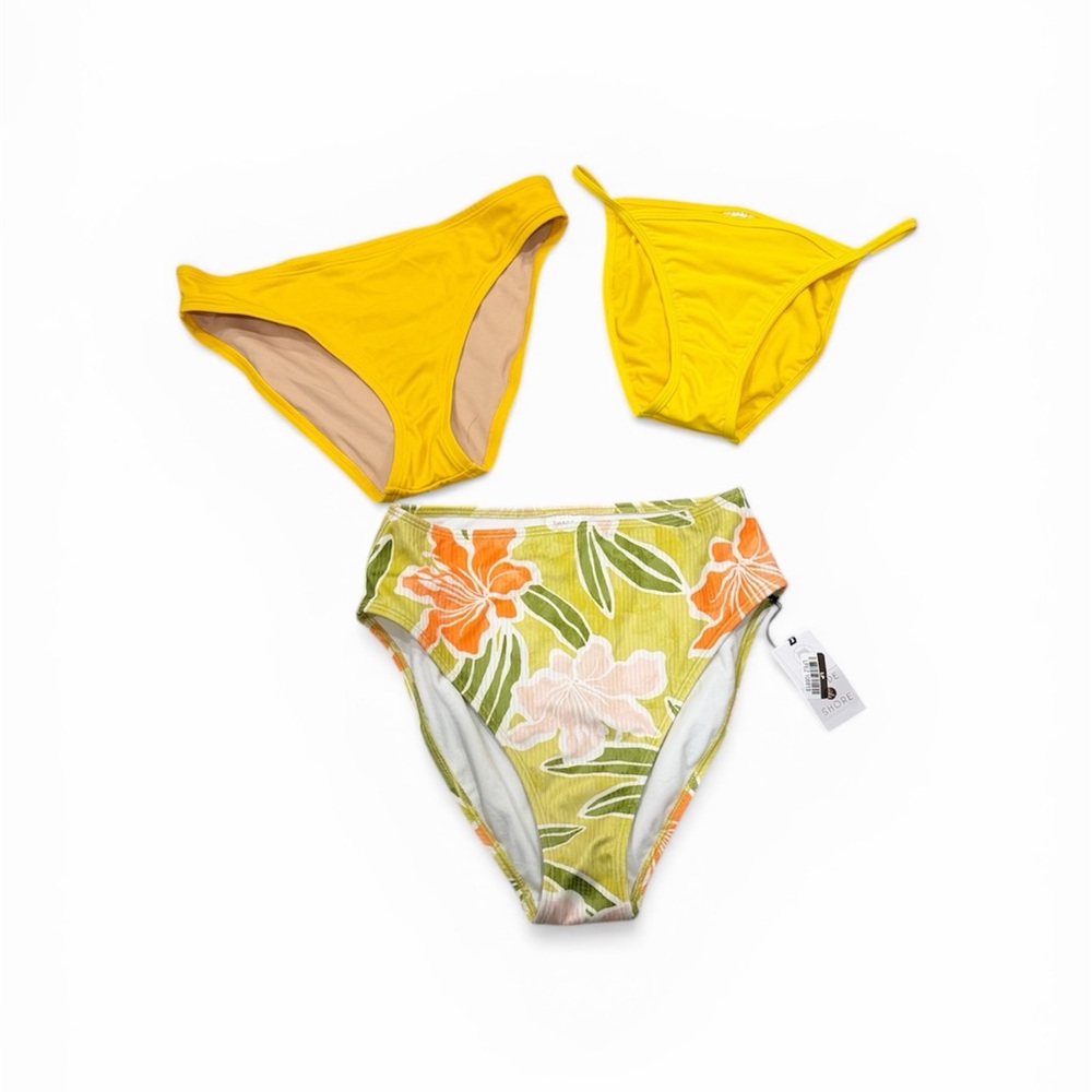 Bikini Bottoms Bundle NWT Shade & Shore + NWOT Wild Fable